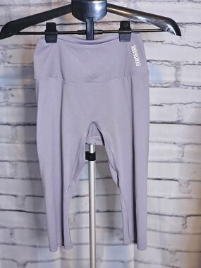 Gymshark Lavender High-Waist Cropped Leggings